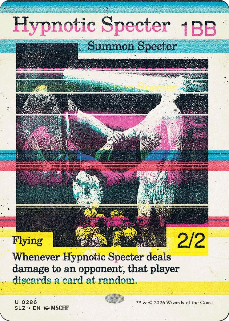 Image for Hypnotic Specter (0286) (286) (Secret Lair x MSCHF: The Zeta Set) (SLZ) - Magic: The Gathering