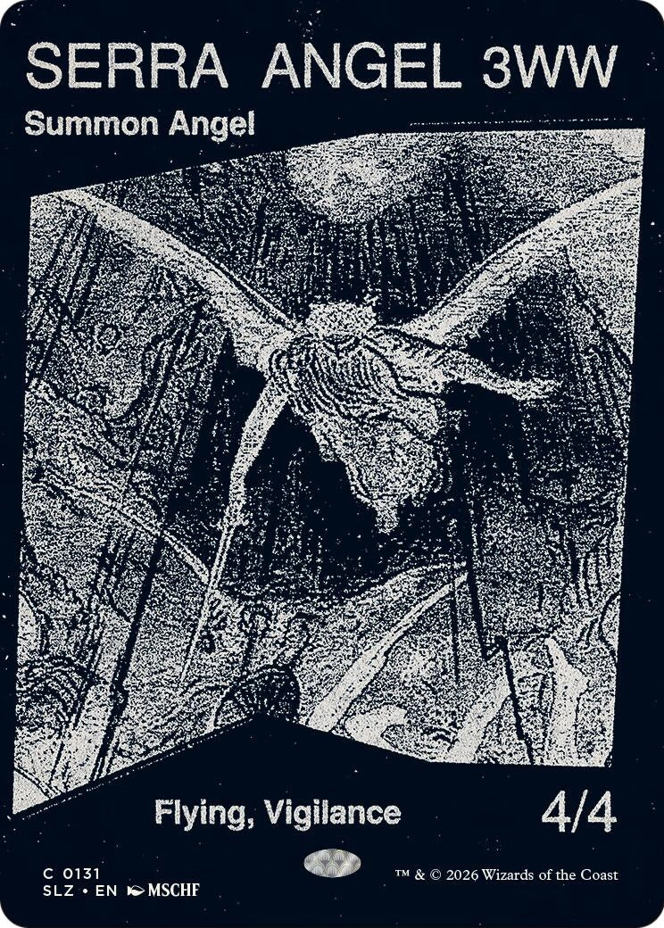Image for Serra Angel (0131) (131) (Secret Lair x MSCHF: The Zeta Set) (SLZ) - Magic: The Gathering