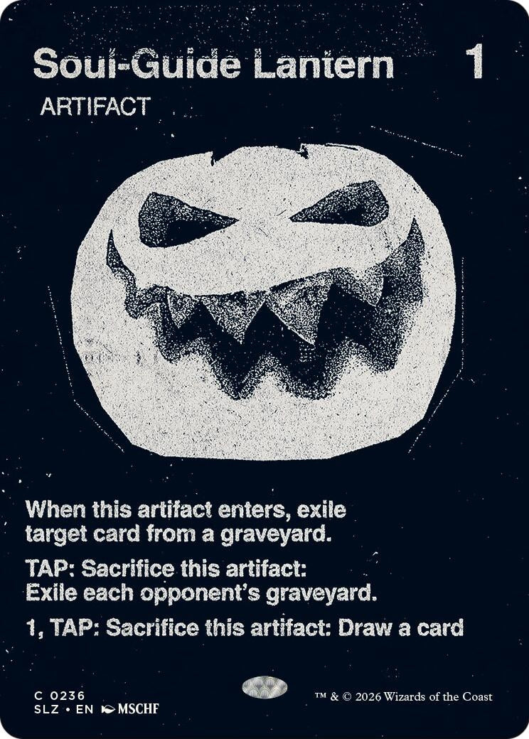 Image for Soul-Guide Lantern (0236) (236) (Secret Lair x MSCHF: The Zeta Set) (SLZ) - Magic: The Gathering