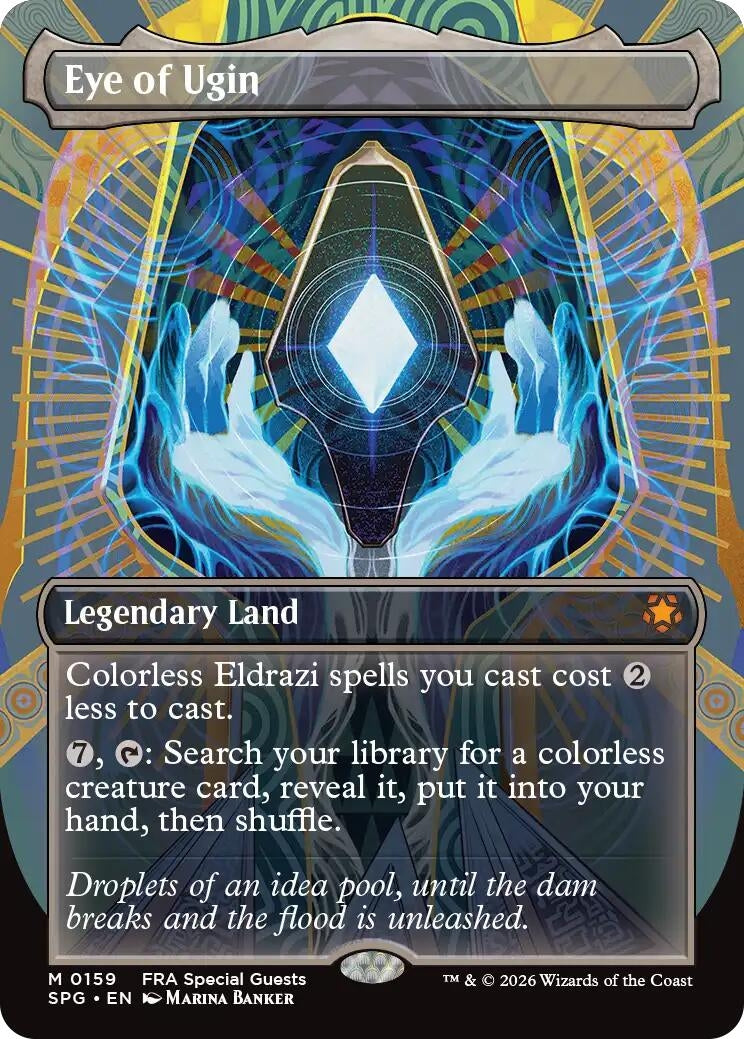 Image for Eye of Ugin (Borderless) (159) (Special Guests) (SPG) - Magic: The Gathering