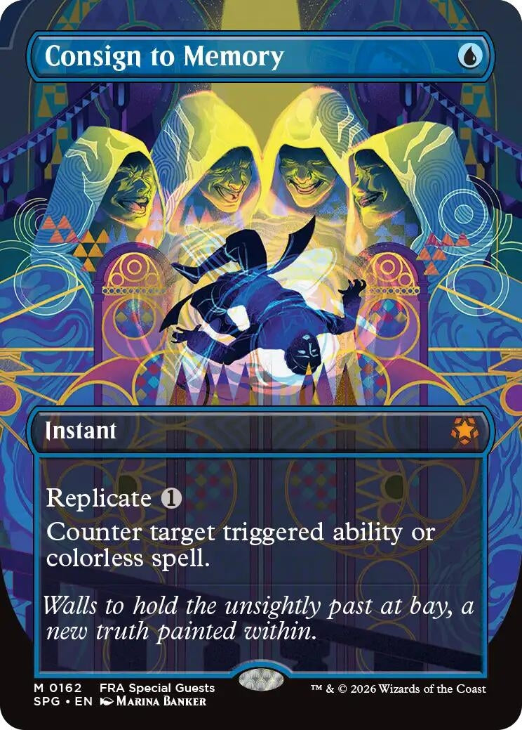 Image for Consign to Memory (Borderless) (162) (Special Guests) (SPG) - Magic: The Gathering