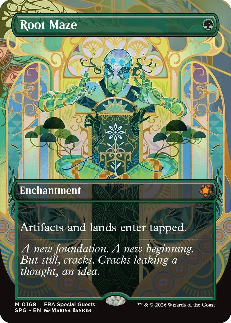 Image for Root Maze (Borderless) (168) (Special Guests) (SPG) - Magic: The Gathering