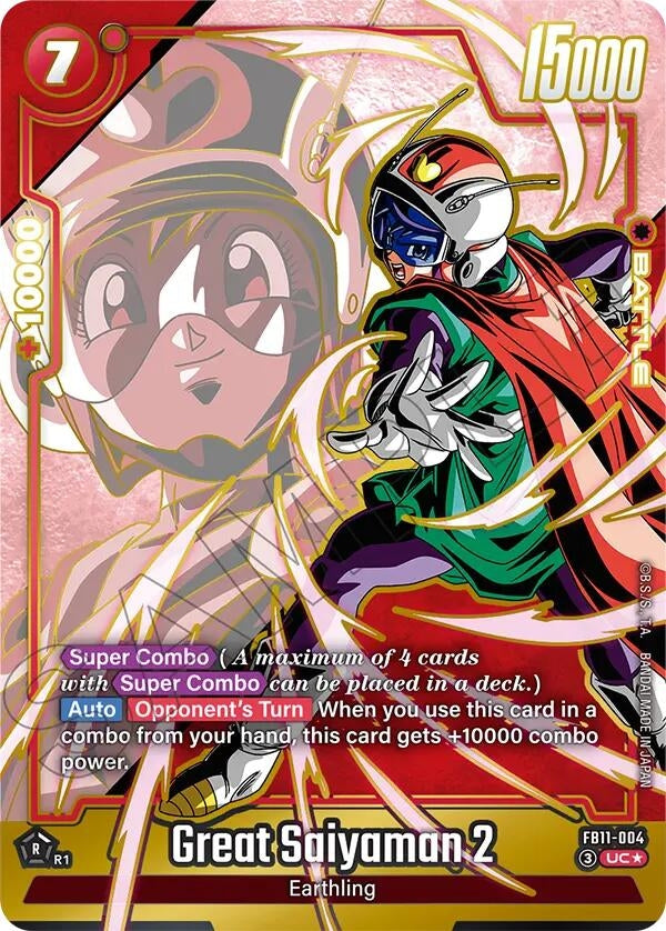 Image for Great Saiyaman 2 - FB11-004 (Alternate Art) (FB11-004) (Brightness of Hope) (FB11) - Dragon Ball Super: Fusion World
