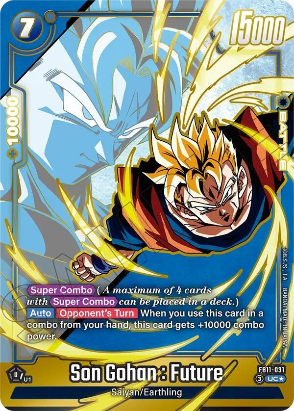 Image for Son Gohan : Future - FB11-031 (Alternate Art) (FB11-031) (Brightness of Hope) (FB11) - Dragon Ball Super: Fusion World