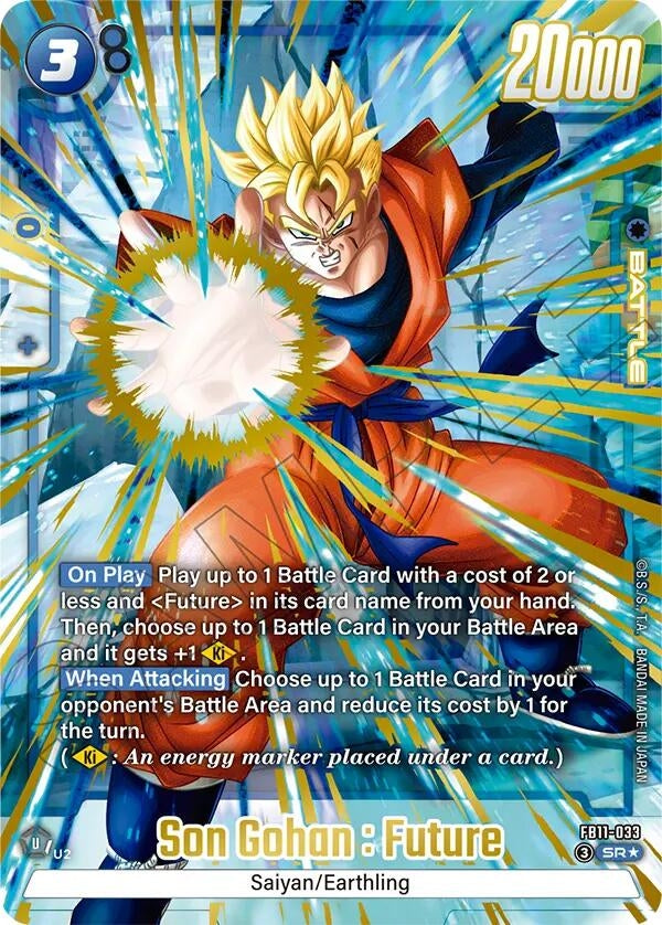 Image for Son Gohan : Future - FB11-033 (Alternate Art) (FB11-033) (Brightness of Hope) (FB11) - Dragon Ball Super: Fusion World