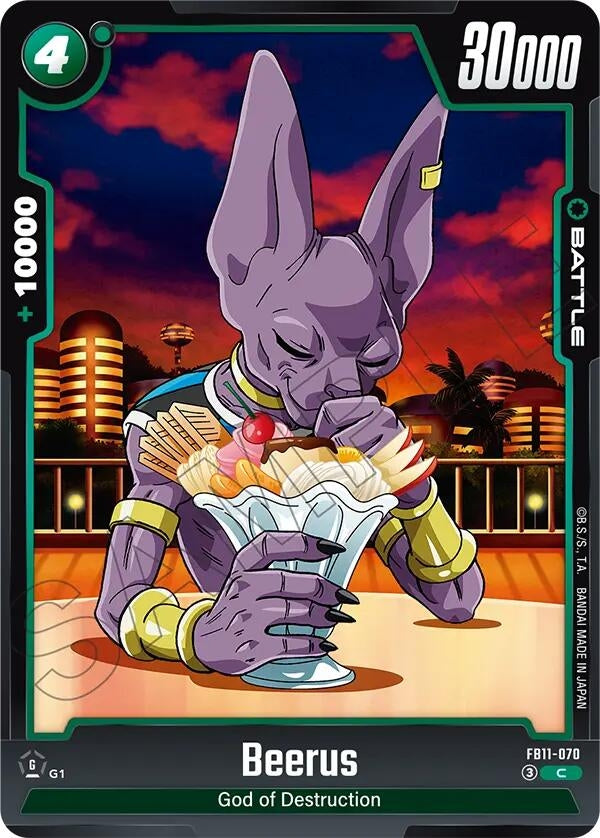 Image for Beerus - FB11-070 (FB11-070) (Brightness of Hope) (FB11) - Dragon Ball Super: Fusion World