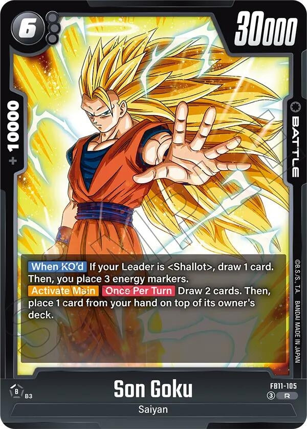 Image for Son Goku - FB11-105 (FB11-105) (Brightness of Hope) (FB11) - Dragon Ball Super: Fusion World