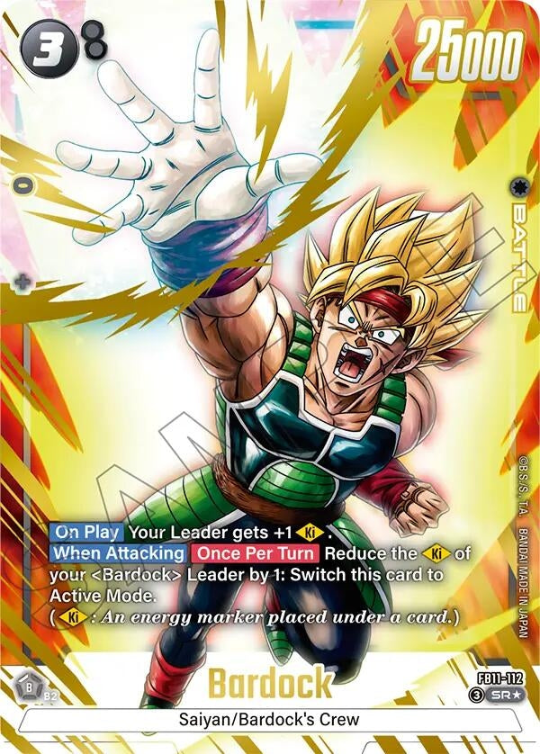 Image for Bardock - FB11-112 (Alternate Art) (FB11-112) (Brightness of Hope) (FB11) - Dragon Ball Super: Fusion World