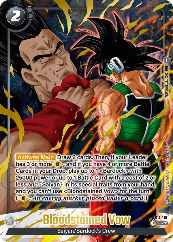 Image for Bloodstained Vow (Alternate Art) (FB11-119) (Brightness of Hope) (FB11) - Dragon Ball Super: Fusion World