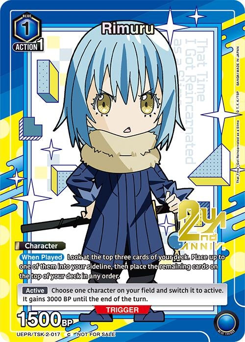 Image for Rimuru (017) (UEPR/TSK-2-017) (Union Arena Promotion Cards) (UEPR) - Union Arena
