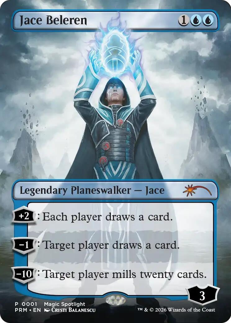 Image for Jace Beleren (1) (Unique and Miscellaneous Promos) (UMP) - Magic: The Gathering