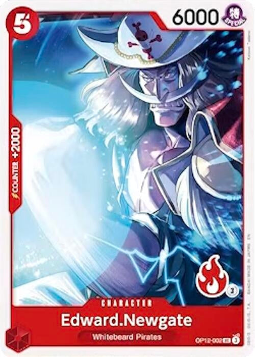 Image for Edward.Newgate (OP12-002) (Ace Deck) (OP12-002) (Set Sail Deck Set) (SD01) - One Piece Card Game