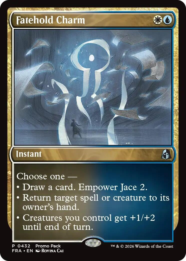 Image for Fatehold Charm (432) (Promo Pack: Reality Fracture) (PPFRA) - Magic: The Gathering