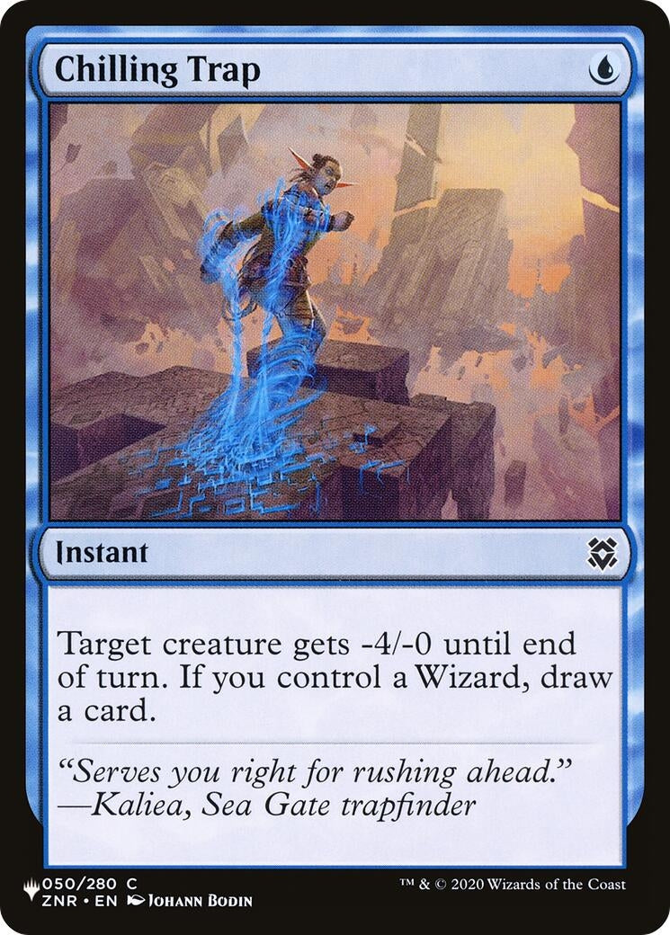 Image for Chilling Trap (50) (The List Reprints) (LIST) - Magic: The Gathering