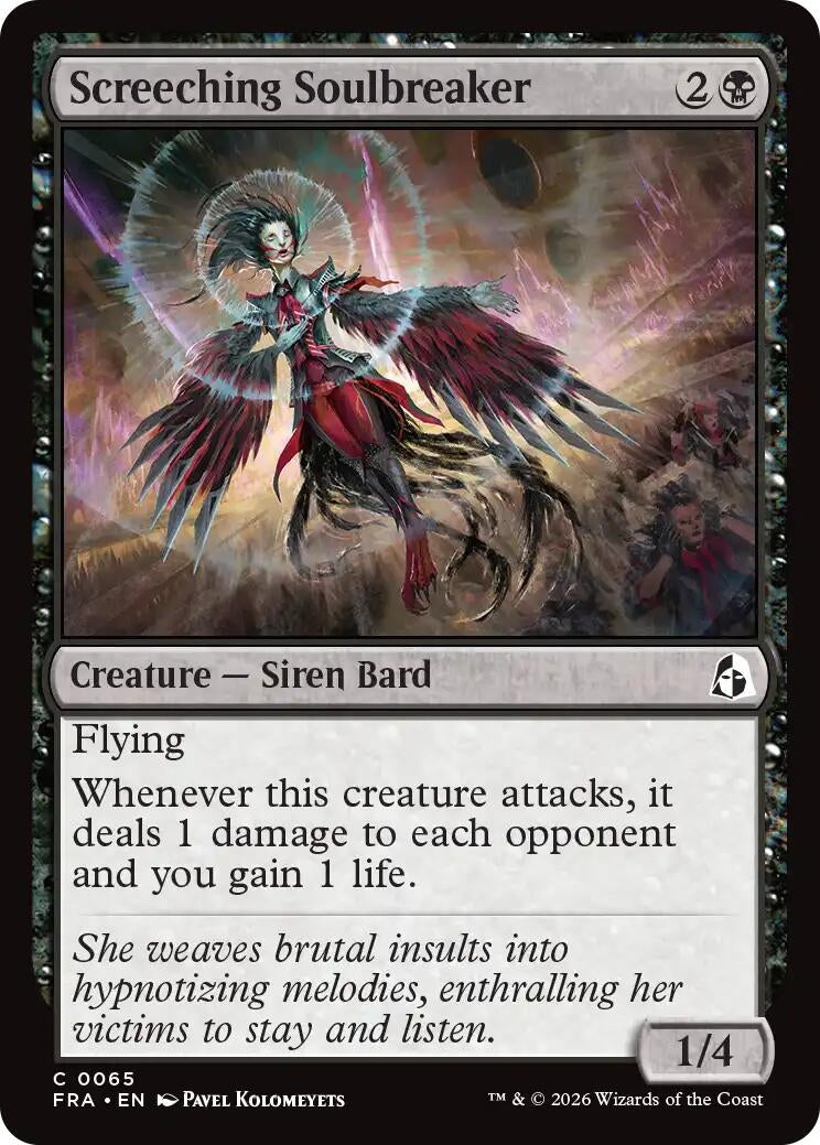 Image for Screeching Soulbreaker (65) (Reality Fracture) (FRA) - Magic: The Gathering