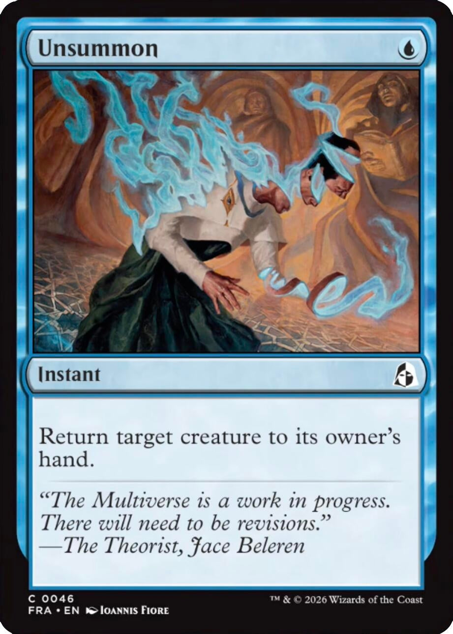 Image for Unsummon (46) (Reality Fracture) (FRA) - Magic: The Gathering