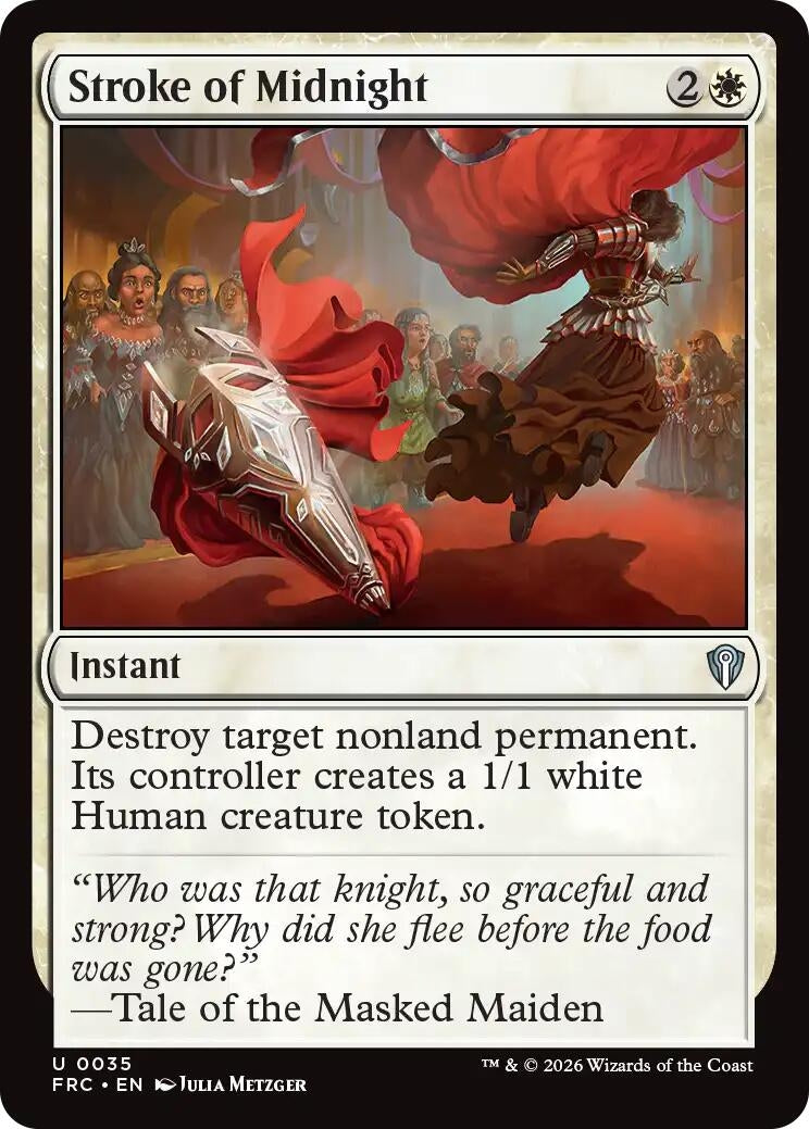 Image for Stroke of Midnight (35) (Commander: Reality Fracture) (FRC) - Magic: The Gathering