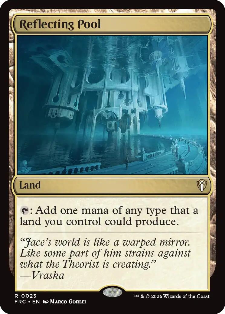 Image for Reflecting Pool (23) (Commander: Reality Fracture) (FRC) - Magic: The Gathering