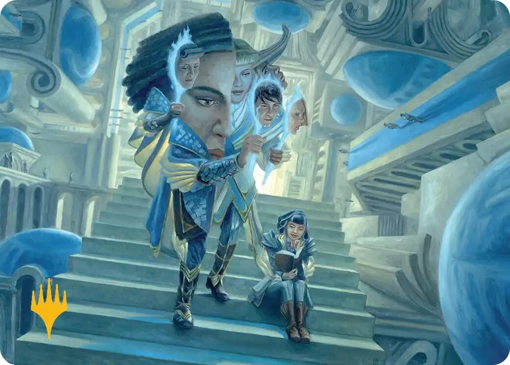 Image for Theorist's Proxy Art Card (Gold-Stamped) (8) (Art Series: Reality Fracture) (ASFRA) - Magic: The Gathering