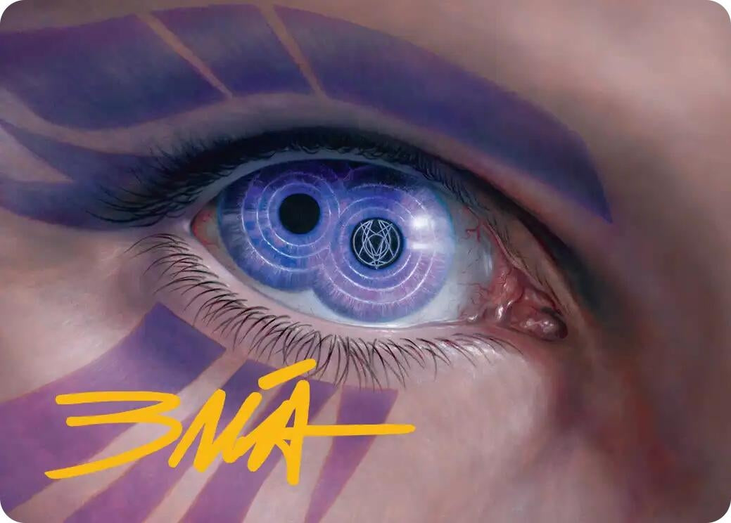 Image for Extrapolate the Impossible Art Card (Gold-Stamped Signature) (12) (Art Series: Reality Fracture) (ASFRA) - Magic: The Gathering