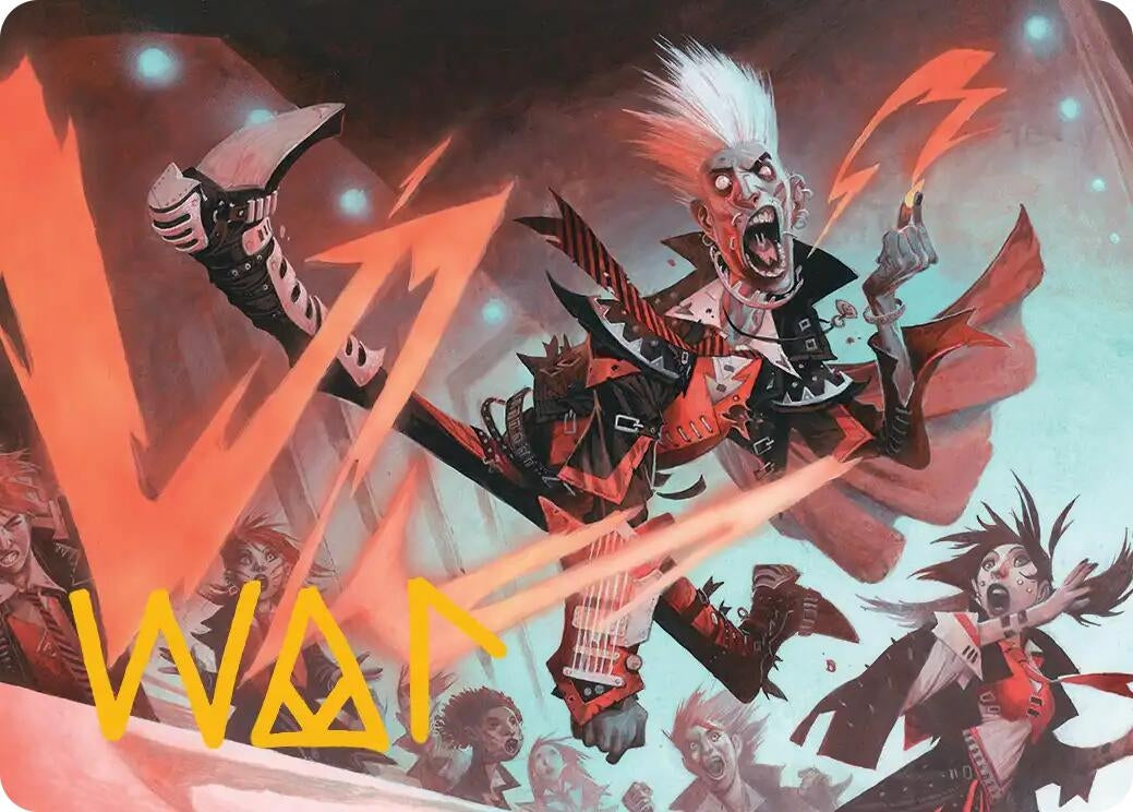 Image for Grim Repriser Art Card (Gold-Stamped Signature) (27) (Art Series: Reality Fracture) (ASFRA) - Magic: The Gathering