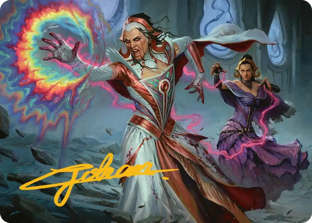 Image for Vindictive Triumph Art Card (Gold-Stamped Signature) (29) (Art Series: Reality Fracture) (ASFRA) - Magic: The Gathering