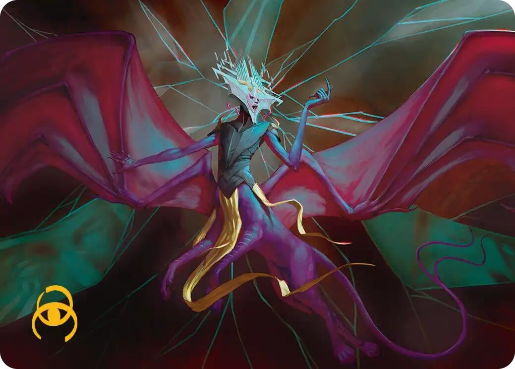 Image for Ingris Stingerquill Art Card (Gold-Stamped Signature) (42) (Art Series: Reality Fracture) (ASFRA) - Magic: The Gathering