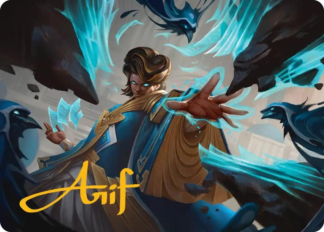Image for Proctor of Potential Art Card (Gold-Stamped Signature) (44) (Art Series: Reality Fracture) (ASFRA) - Magic: The Gathering