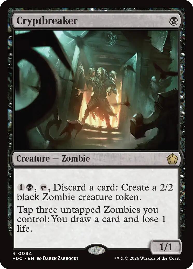 Image for Cryptbreaker (94) (Commander: Foundations) (FDC) - Magic: The Gathering