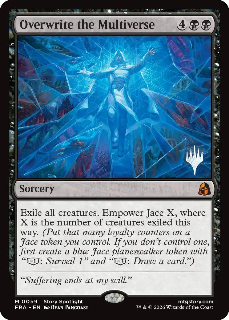 Image for Overwrite the Multiverse (59) (Promo Pack: Reality Fracture) (PPFRA) - Magic: The Gathering