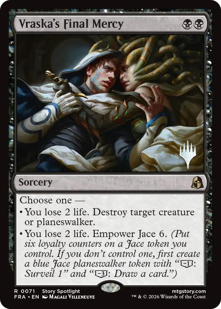 Image for Vraska's Final Mercy (71) (Promo Pack: Reality Fracture) (PPFRA) - Magic: The Gathering
