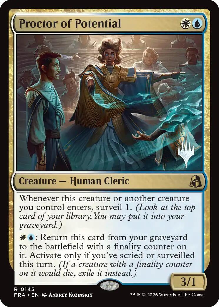 Image for Proctor of Potential (145) (Promo Pack: Reality Fracture) (PPFRA) - Magic: The Gathering