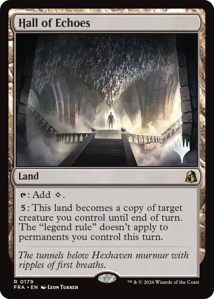 Image for Hall of Echoes (179) (Promo Pack: Reality Fracture) (PPFRA) - Magic: The Gathering