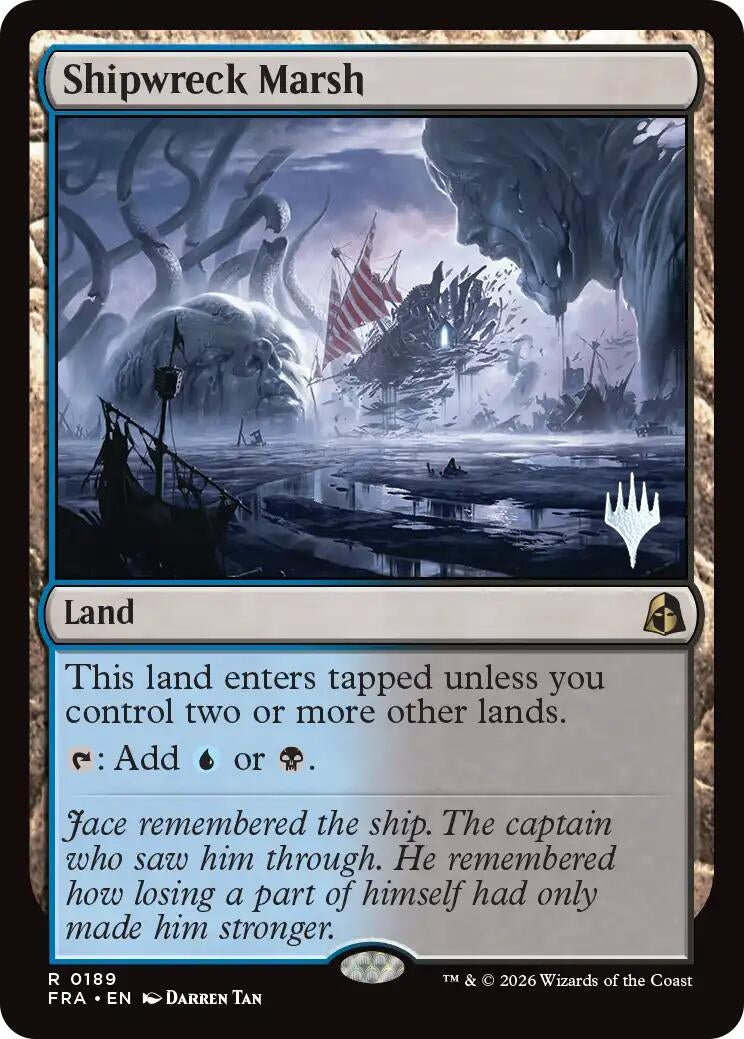 Image for Shipwreck Marsh (189) (Promo Pack: Reality Fracture) (PPFRA) - Magic: The Gathering