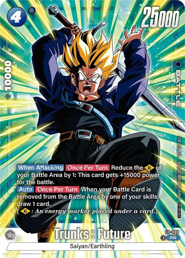Image for Trunks : Future - FP-098 (Tournament Pack 12) (FP-098) (Tournament and Championship Promos) (DBSFW_TPR) - Dragon Ball Super: Fusion World