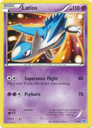 Latios (13/30) [XY: Trainer Kit 2 - Latios] | Red Riot Games CA