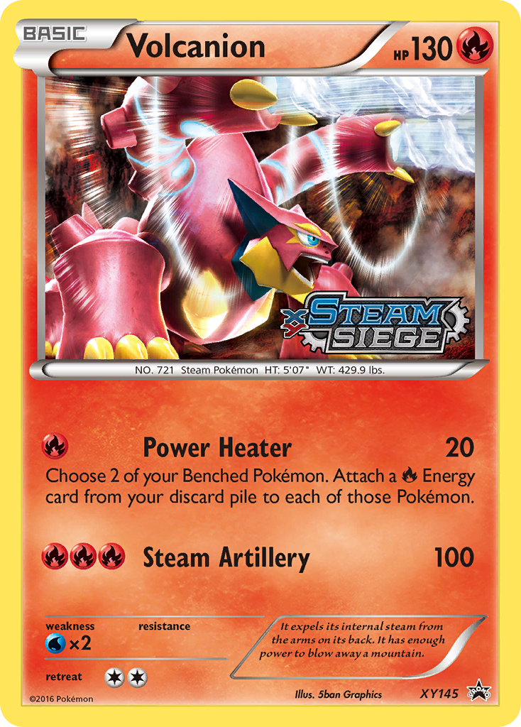 Volcanion (XY145) [XY: Black Star Promos] | Red Riot Games CA