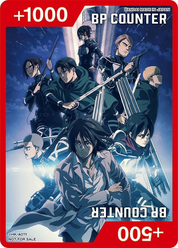 Image for BP Counter (Attack on Titan) (Union Arena Promotion Cards) (UEPR) - Union Arena