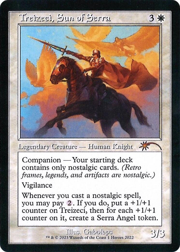 Image for Treizeci, Sun of Serra (1) (Unique and Miscellaneous Promos) (UMP) - Magic: The Gathering