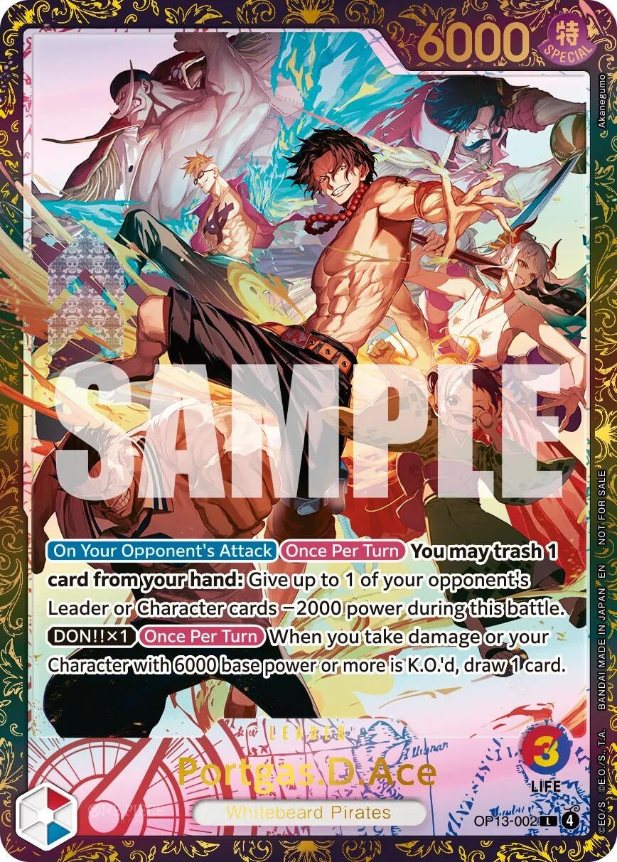 Image for Portgas.D.Ace (Large Scale Extra Grand Battle 2026) (OP13-002) (One Piece Promotion Cards) (OP-PR) - One Piece Card Game