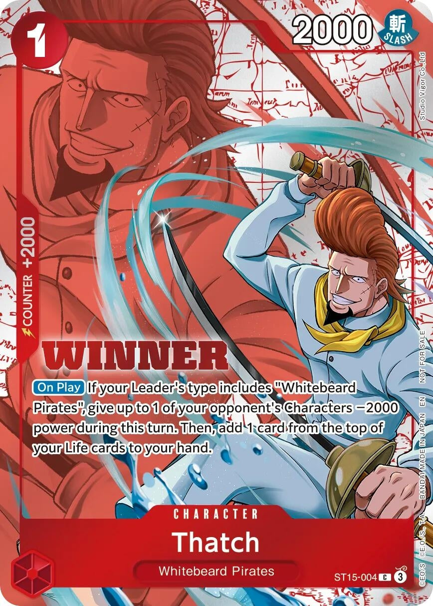 Image for Thatch (Winner Pack 2026 Vol. 4) (ST15-004) (One Piece Promotion Cards) (OP-PR) - One Piece Card Game