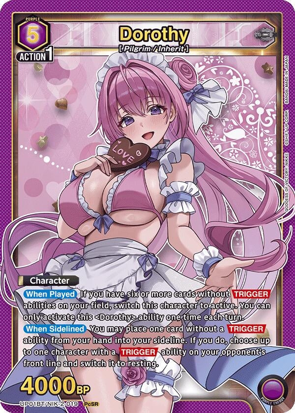Image for Dorothy (019) (UP01BT/NIK-2-019) (UP01BT: GODDESS OF VICTORY: NIKKE Precious Booster) (UP01BT) - Union Arena