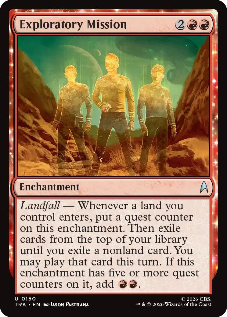 Image for Exploratory Mission (150) (Star Trek) (TRK) - Magic: The Gathering