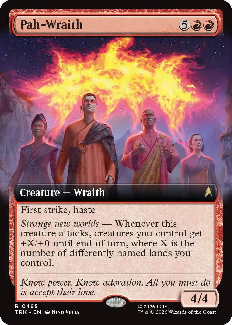 Image for Pah-Wraith (Extended Art) (465) (Star Trek) (TRK) - Magic: The Gathering
