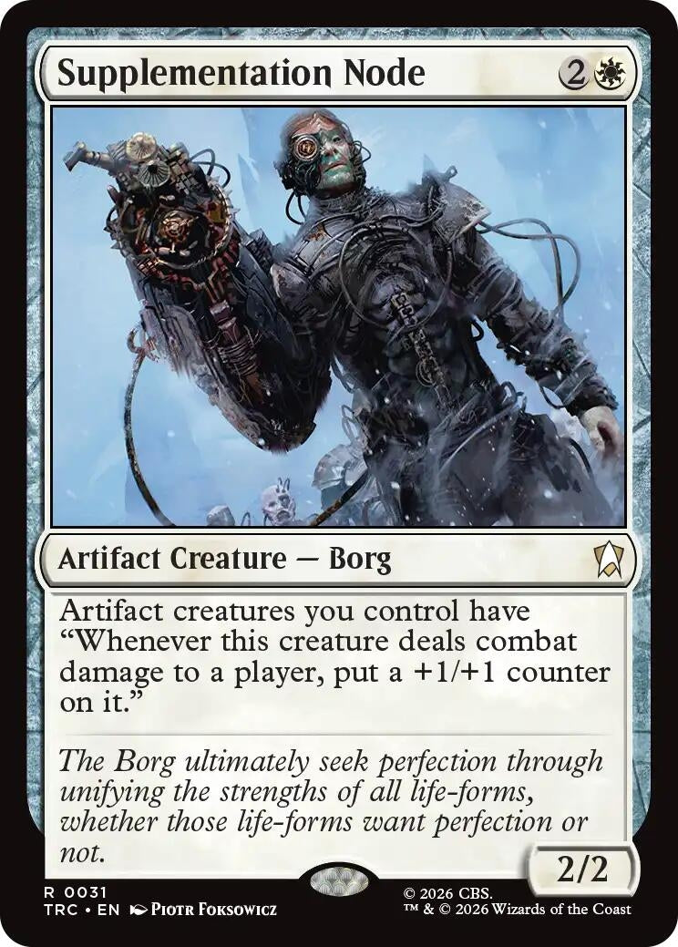 Image for Supplementation Node (31) (Commander: Star Trek) (TRC) - Magic: The Gathering