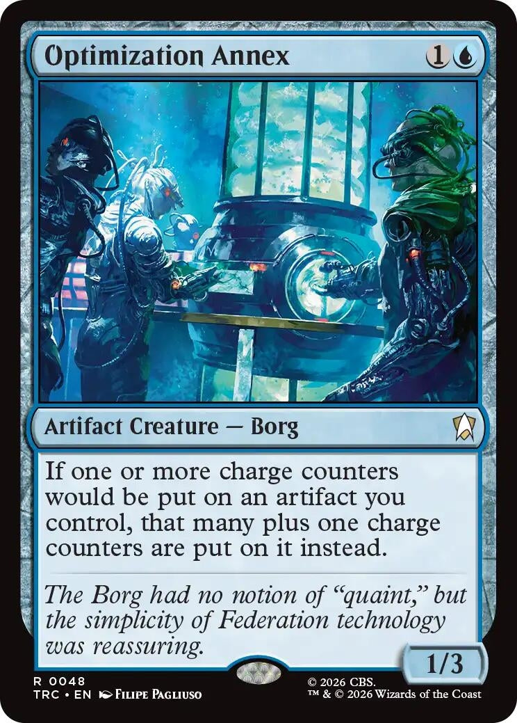 Image for Optimization Annex (48) (Commander: Star Trek) (TRC) - Magic: The Gathering