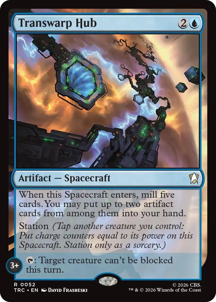 Image for Transwarp Hub (52) (Commander: Star Trek) (TRC) - Magic: The Gathering