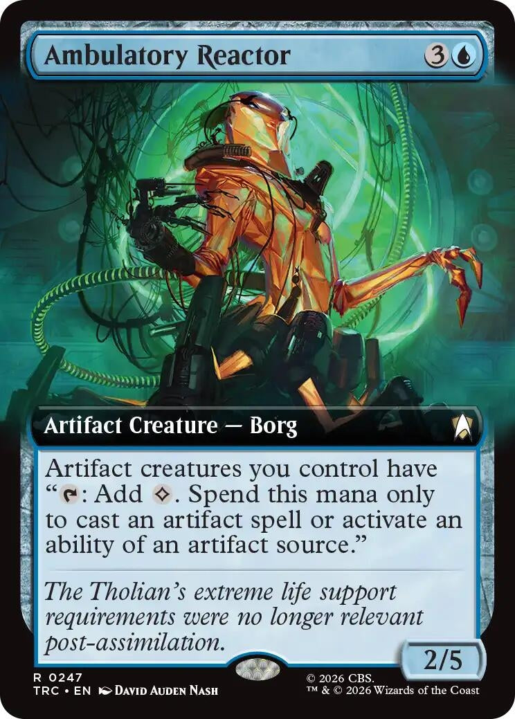 Image for Ambulatory Reactor (Extended Art) (247) (Commander: Star Trek) (TRC) - Magic: The Gathering