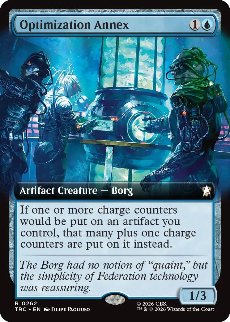 Image for Optimization Annex (Extended Art) (262) (Commander: Star Trek) (TRC) - Magic: The Gathering