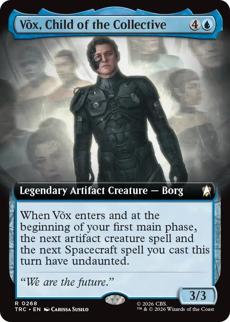 Image for Vox, Child of the Collective (Extended Art) (268) (Commander: Star Trek) (TRC) - Magic: The Gathering